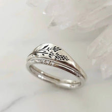Afbeelding in Gallery-weergave laden, Unieke gouden lavender ring