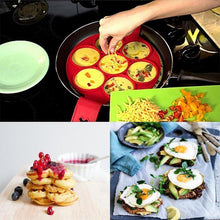 Afbeelding in Gallery-weergave laden, Non-stick siliconen pannenkoekvorm ring