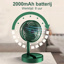 Afbeelding in Gallery-weergave laden, Mini telescopische opvouwbare ventilator