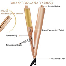 Afbeelding in Gallery-weergave laden, Hirundo 2-IN-1 Silky Hair Straightener & Curling Iron