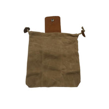 Afbeelding in Gallery-weergave laden, Leren en canvas bushcraft tas