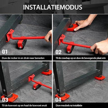 Afbeelding in Gallery-weergave laden, Gereedschapsset voor meubellifters, 4 pakketten Pack