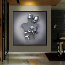 Afbeelding in Gallery-weergave laden, Liefde Hart Kunst Muurschildering