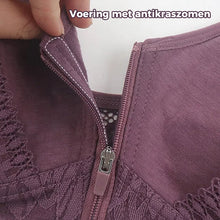 Afbeelding in Gallery-weergave laden, Dames bh met ritssluiting aan de voorkant plus maat bh