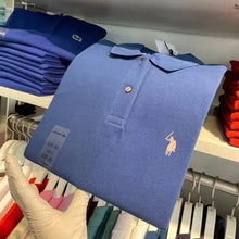 Afbeelding in Gallery-weergave laden, Geborduurd herenpoloshirt