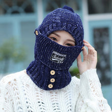 Afbeelding in Gallery-weergave laden, 🧣Winddichte warme muts met sjaal