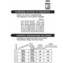 Afbeelding in Gallery-weergave laden, Verzinkboren (set van 5)