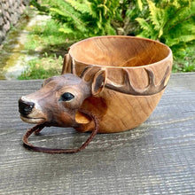Afbeelding in Gallery-weergave laden, Animal Handmade Wooden Cup