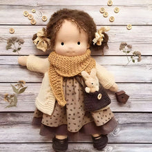Afbeelding in Gallery-weergave laden, Handgemaakte Waldorf pop