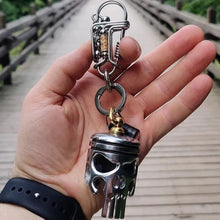 Afbeelding in Gallery-weergave laden, Piston Art Skull Sleutelhanger