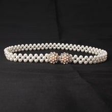 Afbeelding in Gallery-weergave laden, Elegante parel elastische taille ketting