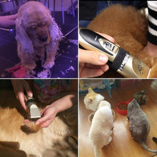 Afbeelding in Gallery-weergave laden, Professionele oplaadbare dierenhaartrimmer