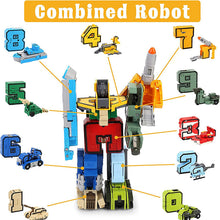 Afbeelding in Gallery-weergave laden, Speelgoedvervorming Nummer Transform Robot