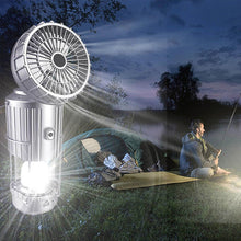 Afbeelding in Gallery-weergave laden, 🎐6-in-1 draagbare zonne-LED-campinglantaarn