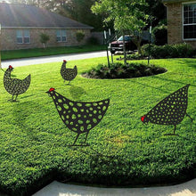 Afbeelding in Gallery-weergave laden, Gesimuleerd kippenornament voor de tuin