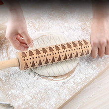 Afbeelding in Gallery-weergave laden, 🍪Kerst houten deegrollers
