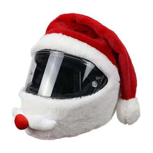 Afbeelding in Gallery-weergave laden, Santa Claus Motorfiets Helm Beschermer