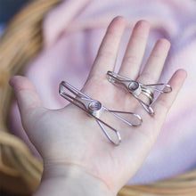 Afbeelding in Gallery-weergave laden, Stainless Steel Wire Clips for Clothes Drying