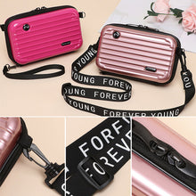 Afbeelding in Gallery-weergave laden, Crossbody-tas voor mini-koffers