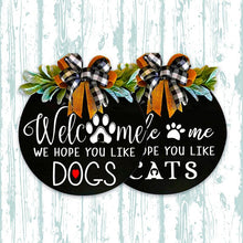 Afbeelding in Gallery-weergave laden, Welkomstlijst van houten lijst🐶🐾