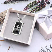 Afbeelding in Gallery-weergave laden, Motorfiets kruis hanger ketting