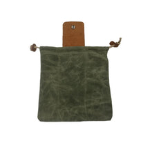 Afbeelding in Gallery-weergave laden, Leren en canvas bushcraft tas