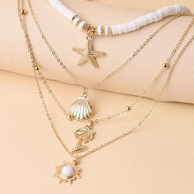 Afbeelding in Gallery-weergave laden, Meerlagige Y-vormige hanger ketting