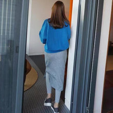 Afbeelding in Gallery-weergave laden, Winter thermische vlies legging met rok