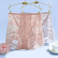Afbeelding in Gallery-weergave laden, Kanten slipje met hoge taille