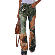 Afbeelding in Gallery-weergave laden, Flare-jeans met 4 knopen