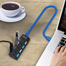 Afbeelding in Gallery-weergave laden, USB-hub met meerdere poorten en hoge snelheid