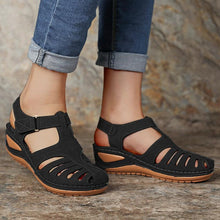 Afbeelding in Gallery-weergave laden, Zomersandalen met ronde neus voor dames