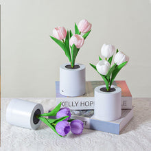 Afbeelding in Gallery-weergave laden, LED oplaadbaar tulp nachtlampje
