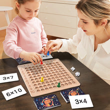 Afbeelding in Gallery-weergave laden, Houten Montessori Vermenigvuldiging Bordspel