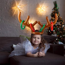 Afbeelding in Gallery-weergave laden, Christmas Reindeer Antler Ring Toss Game