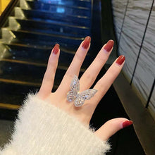Afbeelding in Gallery-weergave laden, Women's Ziron Butterfly Ring