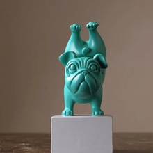 Afbeelding in Gallery-weergave laden, Yoga Bulldog standbeeld ornament