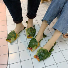 Afbeelding in Gallery-weergave laden, Grappige unisex vis pantoffels