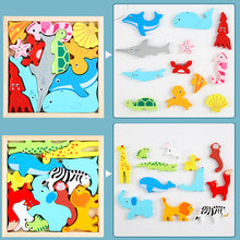 Afbeelding in Gallery-weergave laden, Houten peuter puzzels