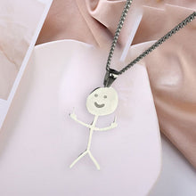 Afbeelding in Gallery-weergave laden, Grappige Krabbel Ketting
