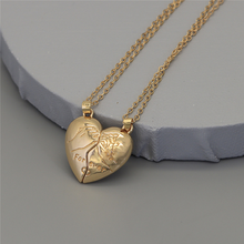 Afbeelding in Gallery-weergave laden, Side by Side Bijpassende Ketting met Magneet