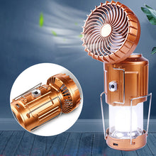 Afbeelding in Gallery-weergave laden, Producten LED-kampeerlamp voor buiten met ventilator