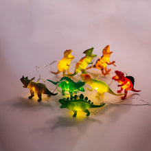 Afbeelding in Gallery-weergave laden, LED Emaille Dinosaurus Kinderkamer Decoratieve Lichtsnaar