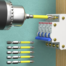 Afbeelding in Gallery-weergave laden, Kruis- en sleuf schroevendraaier bits voor elektriciens