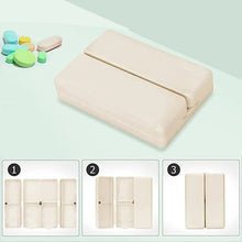 Afbeelding in Gallery-weergave laden, Draagbare magnetische pillendoos met 7 compartimenten