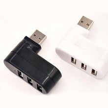 Afbeelding in Gallery-weergave laden, Mini draaibare 3-poorts USB-hub