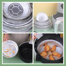 Afbeelding in Gallery-weergave laden, Ronde bakplaat met bakblik Magnetron Airfryer Foliebak