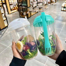 Afbeelding in Gallery-weergave laden, Draagbare licht gewicht salade beker