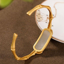 Afbeelding in Gallery-weergave laden, Elegante antieke bamboe armband