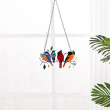 Afbeelding in Gallery-weergave laden, Vogels Glas-in-loodramen šškerstcadeauš¦